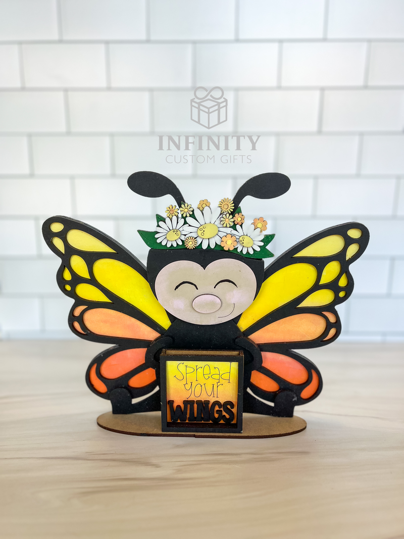 Butterfly for Interchangeable Animal Hats