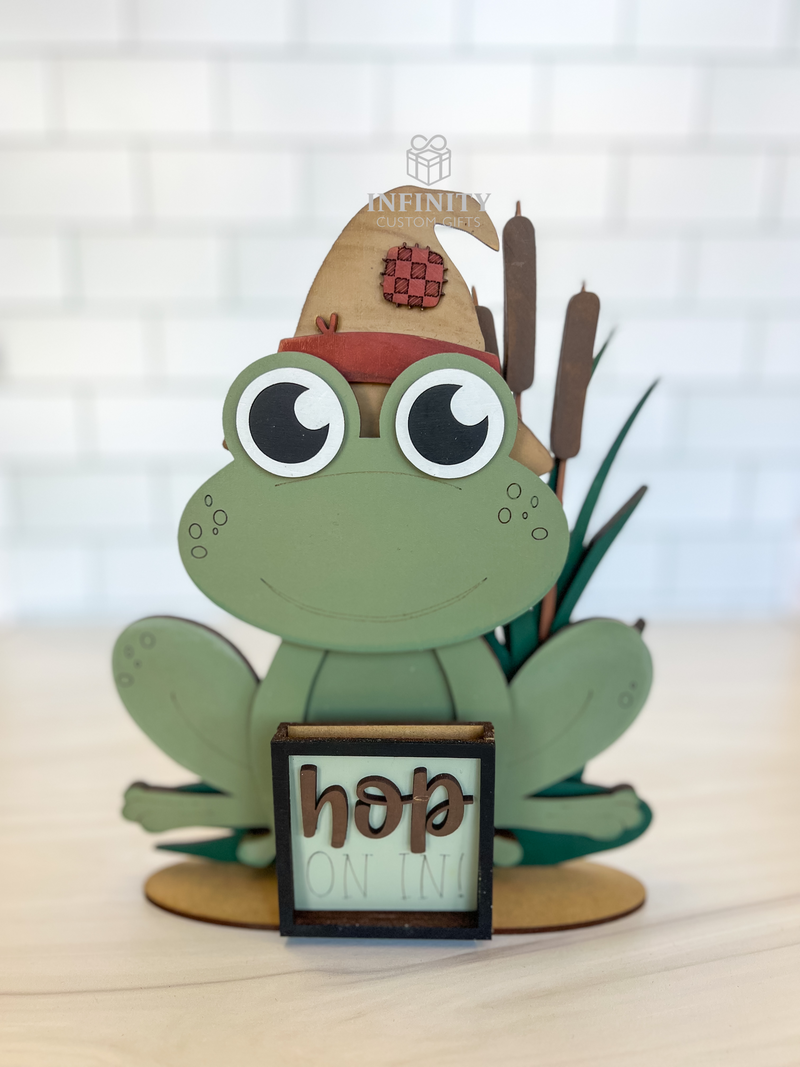 Frog for Interchangeable Animal Hats