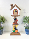 Scarecrow for Interchangeable Birdhouse