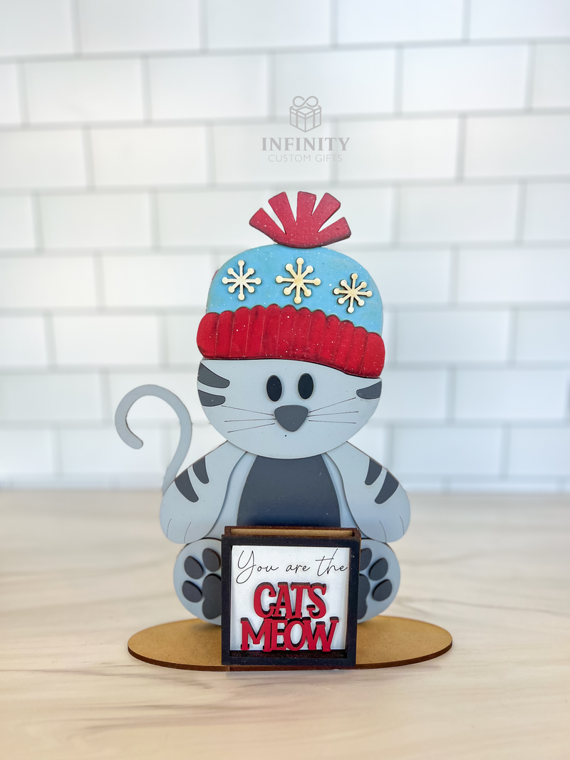 Cat for Interchangeable Animal Hats