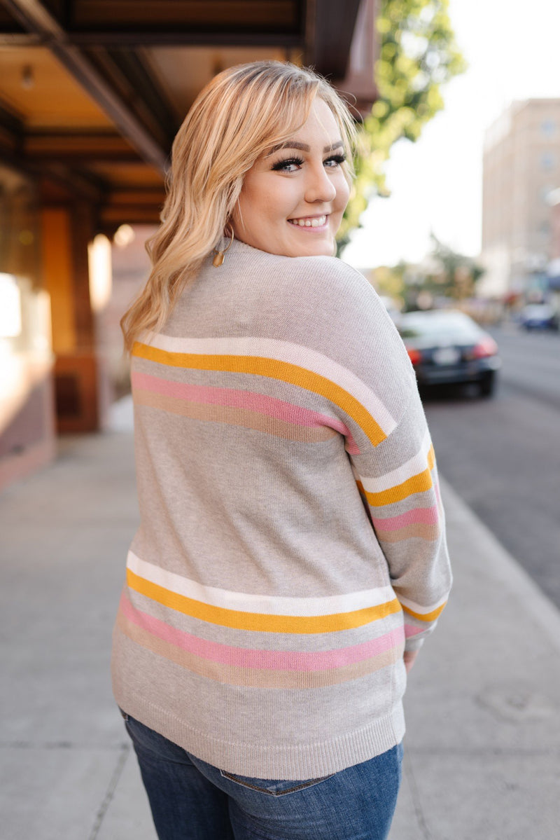 Sweet Treat Striped Sweater