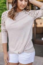 Twisted Tail Leopard Tunic