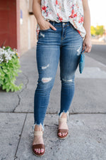 Love Bite's Judy Blue Cropped Skinny Jeans