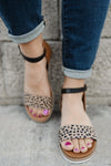 Starling Leopard Sandals
