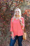 How Sweet It Is Top In Sunset Coral