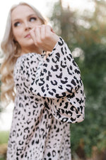 Stay Fabulous Leopard Embroidered Top
