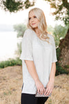 Silver Lining Knit Top