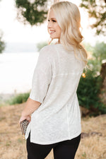 Silver Lining Knit Top