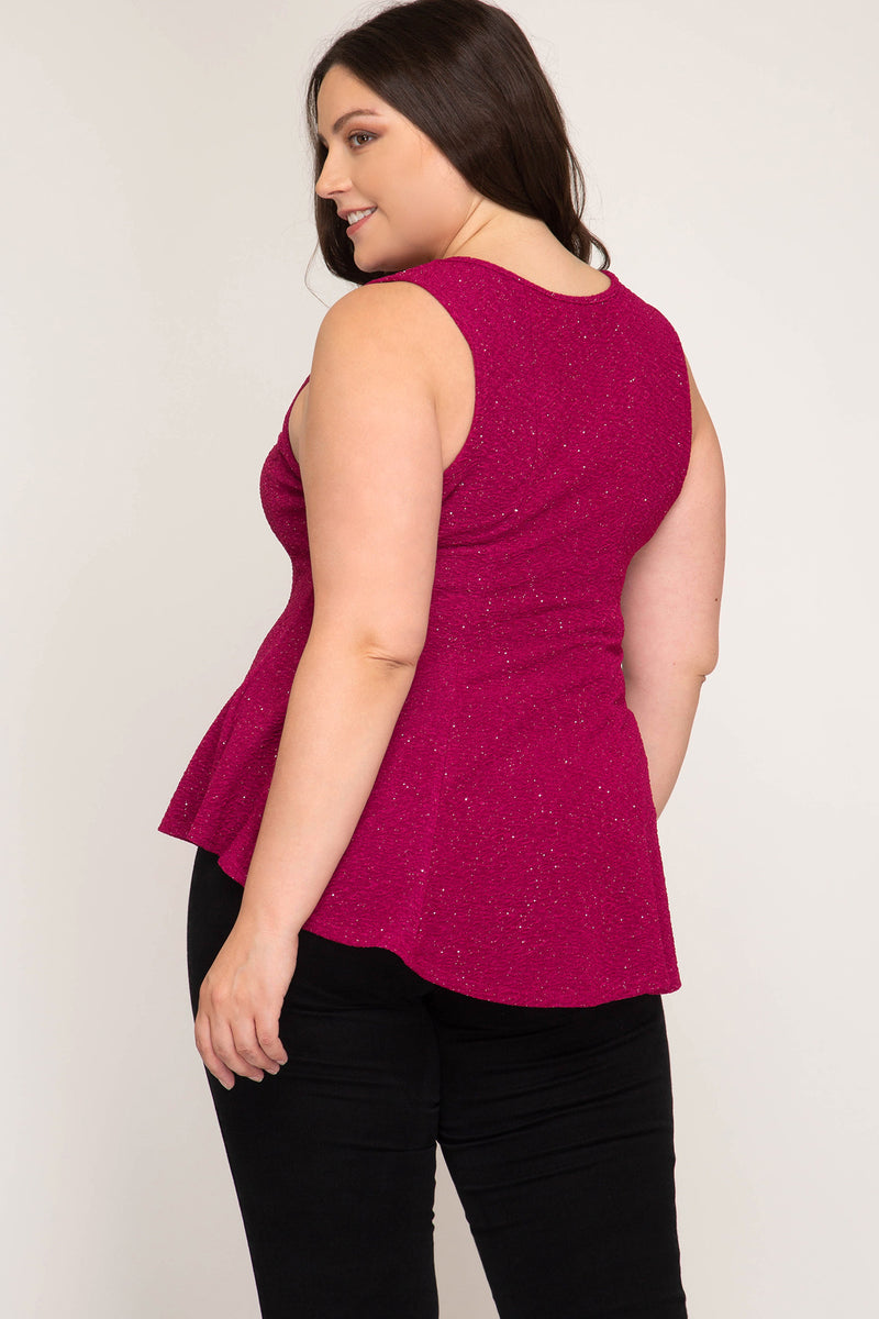 Show your Sparkle Tank Top - Magenta
