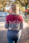 Reindeer Crossing Sweater