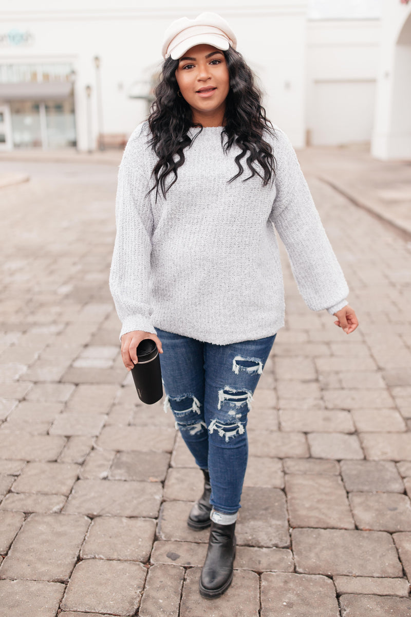 Off-The-Shoulders and So Simple Sweater