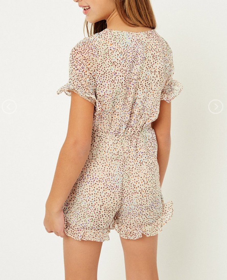 Dotted Romper