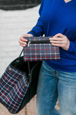 The Be All, Catch All Bag In Peekaboo Bloom Plaid