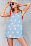 Fourth All over Stars top