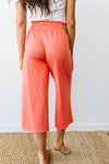 Go Get 'Em Gaucho Pants In Coral